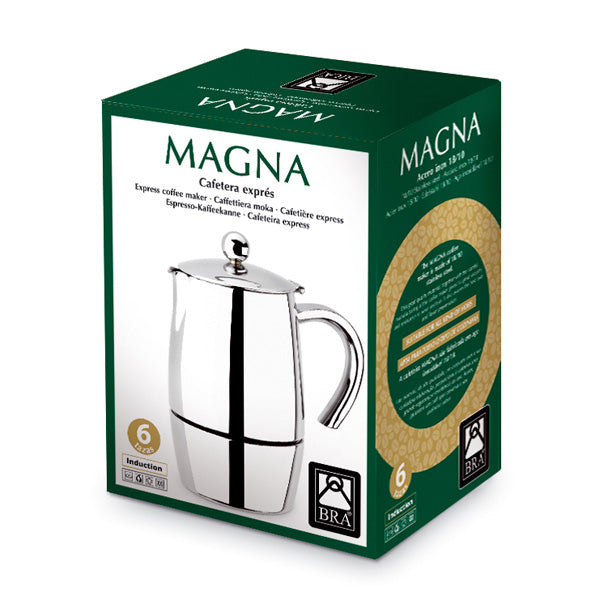 Cafetera Italiana BRA Magna 4 Tazas – Shopavia