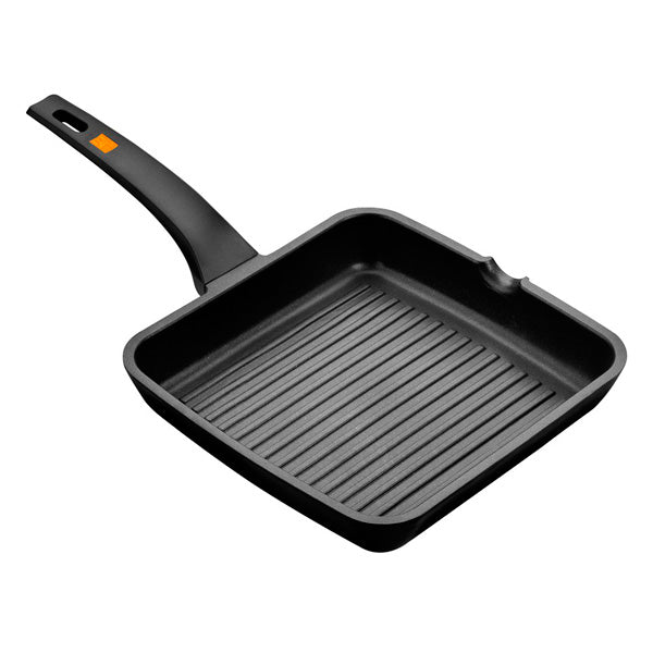 Efficient Grooved Grill Pan