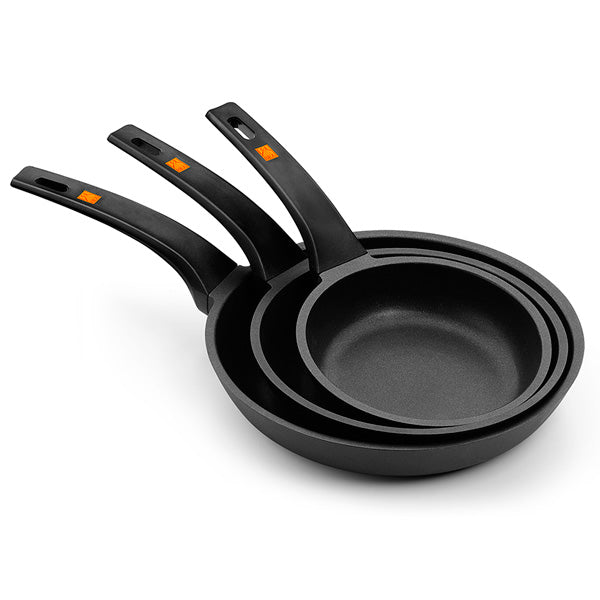 Efficient Frying Pans, 3-piece set