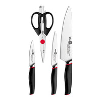 Set of 3 Bistro knives and scissors