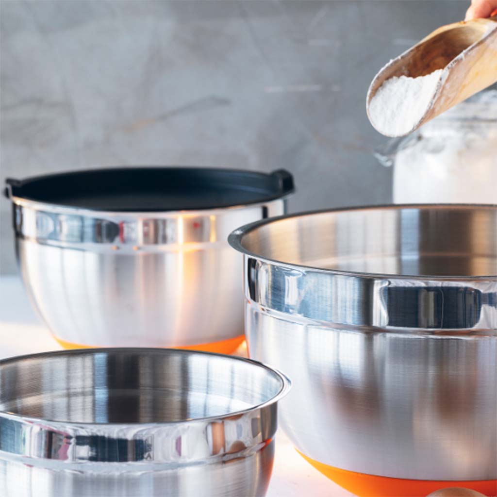 Efficient Stainless Steel Bowl Set – Cocina con BRA