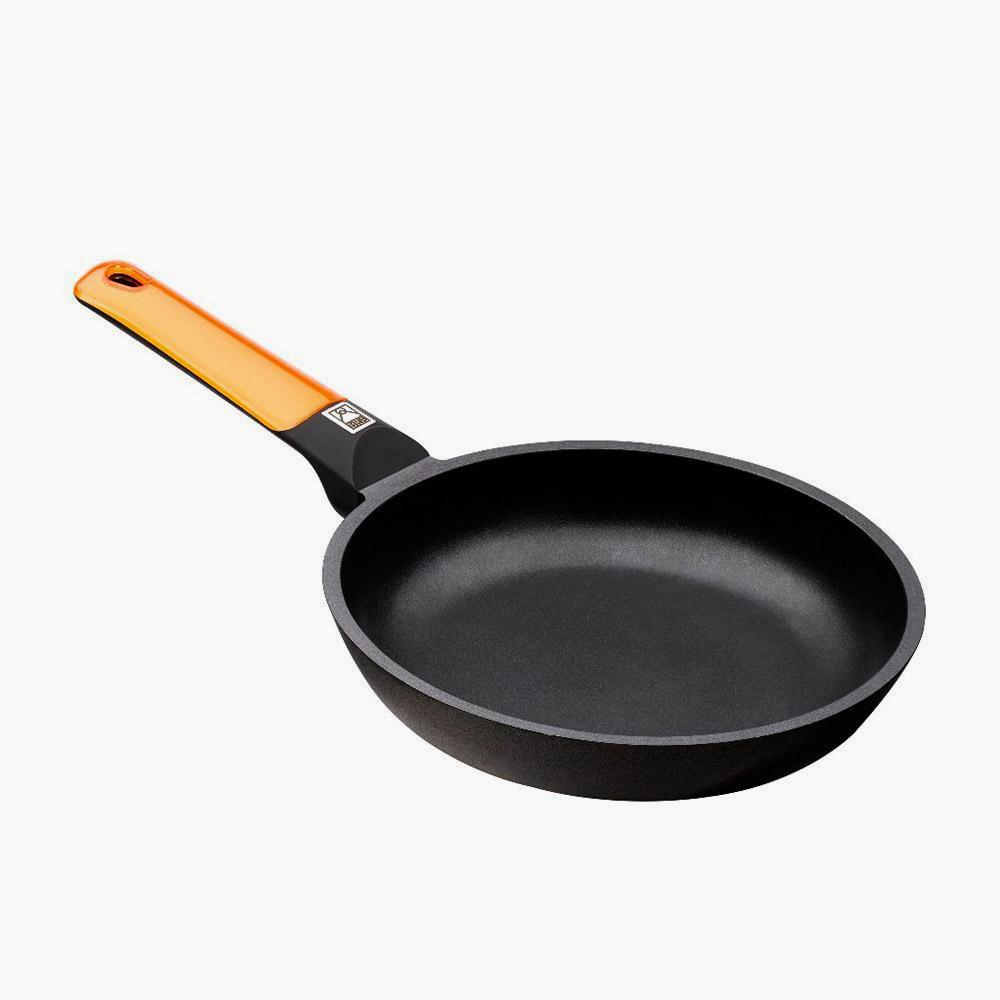 Efficient Orange Frying Pan, 3-piece set